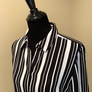 Chicos long blouse/duster/cover-up